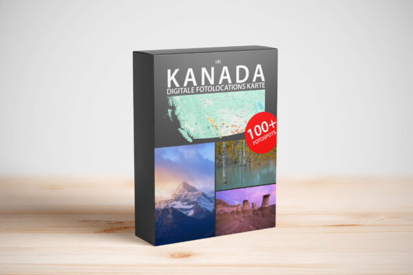 Kanada - 100+ Fotospots Karte